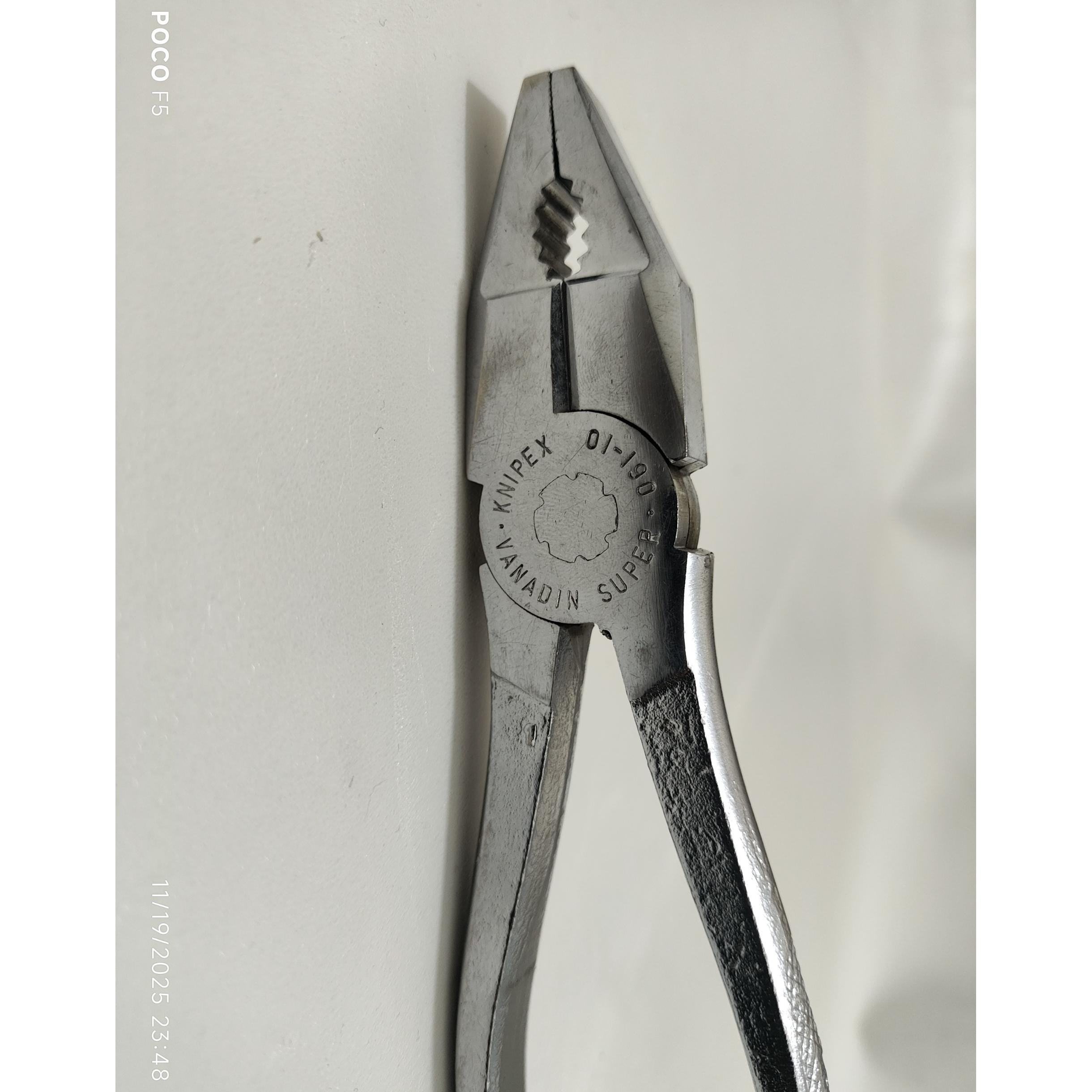 انبردست کنیپکس ساخت قدیم آلمان سایز 190