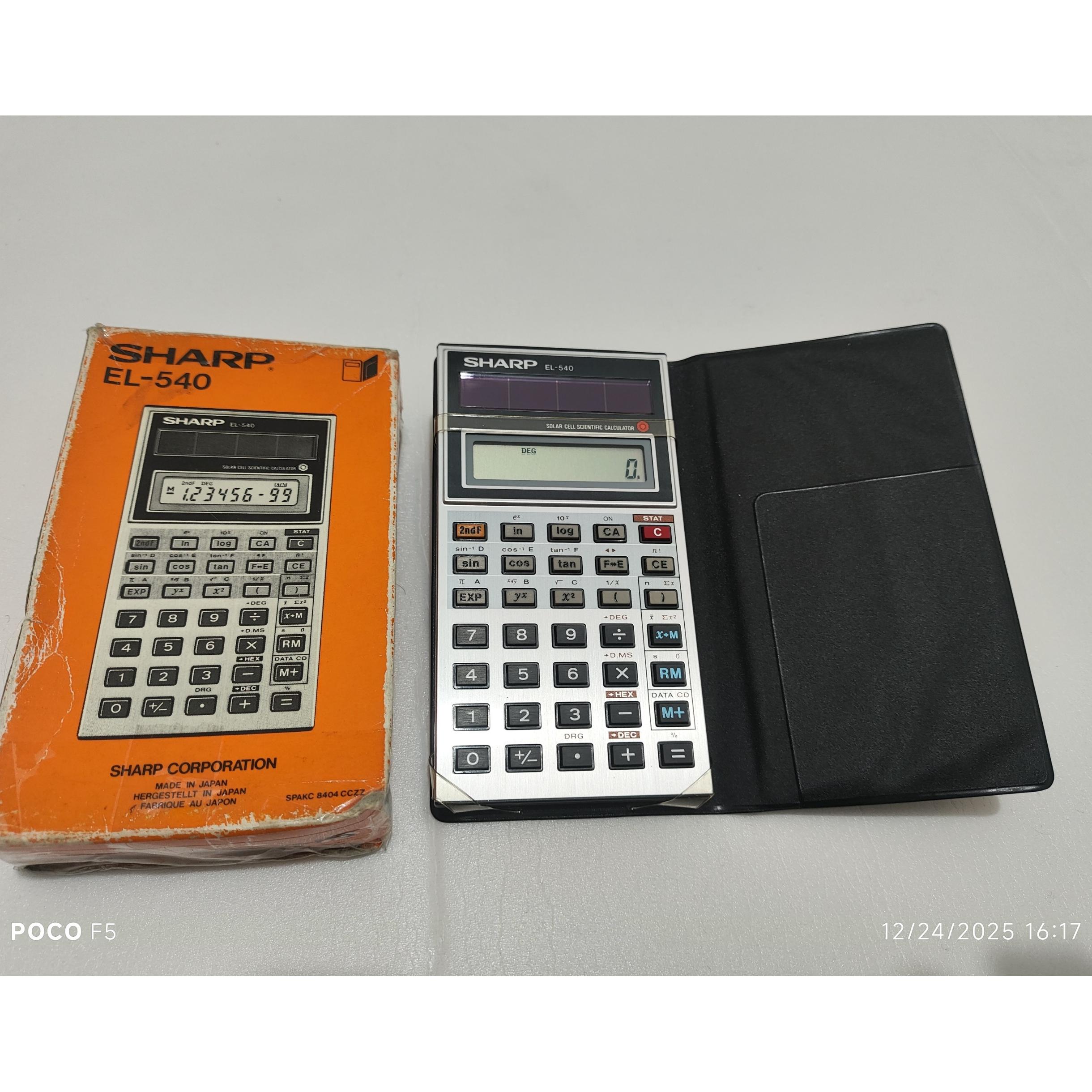 ماشین حساب مهندسی شارپ مدل EL-540