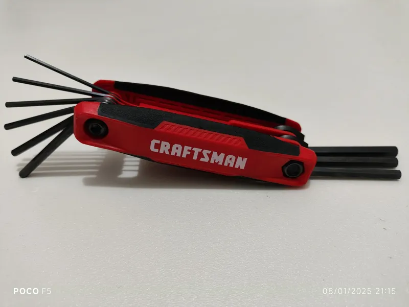 ست آچار آلن چاقویی کرافتسمن آمریکا