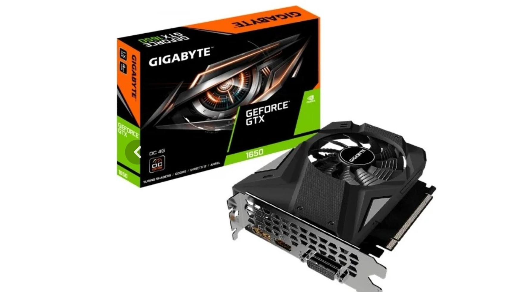 گرافیک GIGABYTE GTX 1650 4GB GDDR6