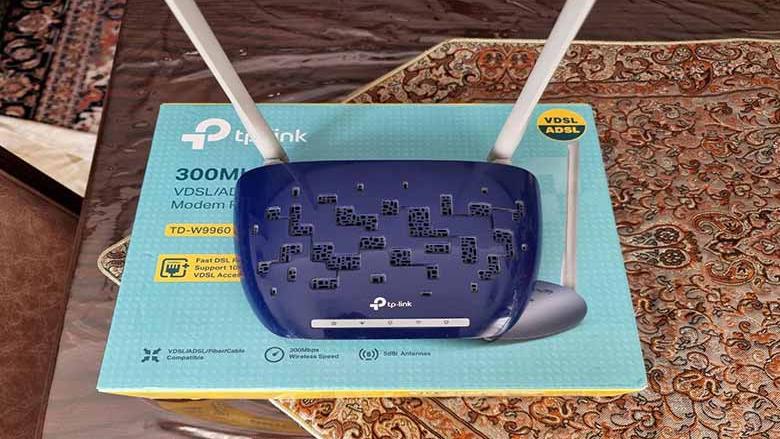 مودم ADSL/VDSL تی پی لینک مدل9960  TPLINK-W9960