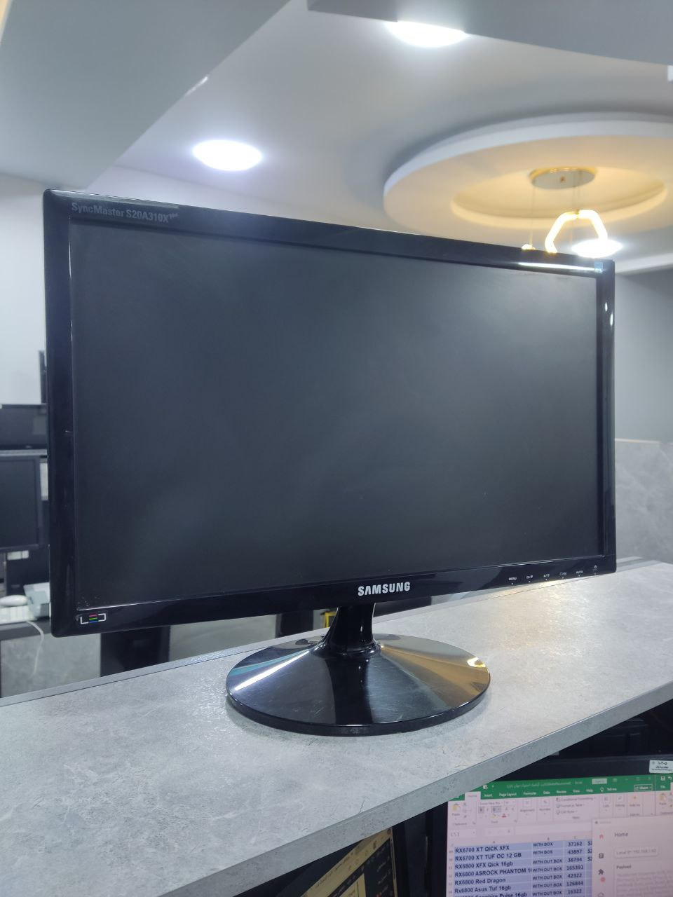 مانیتور استوک سامسونگ Samsung S20A300B 20 Inch
