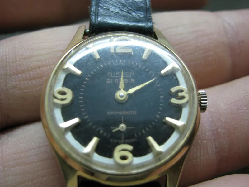 ساعت زنانه کوکی قدیمی روکش طلا