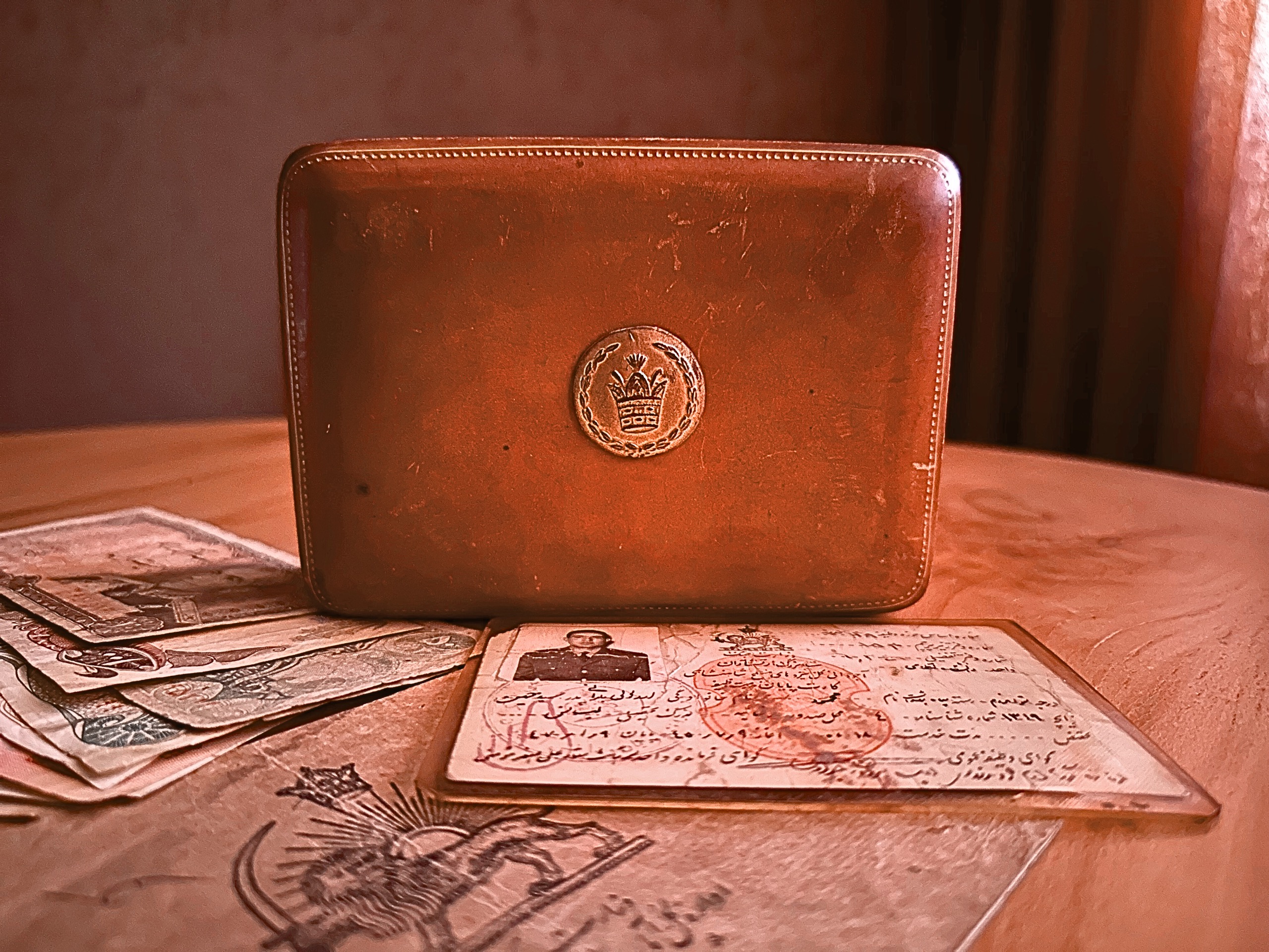 جعبه سیگار چرمی ساخت ایتالیا