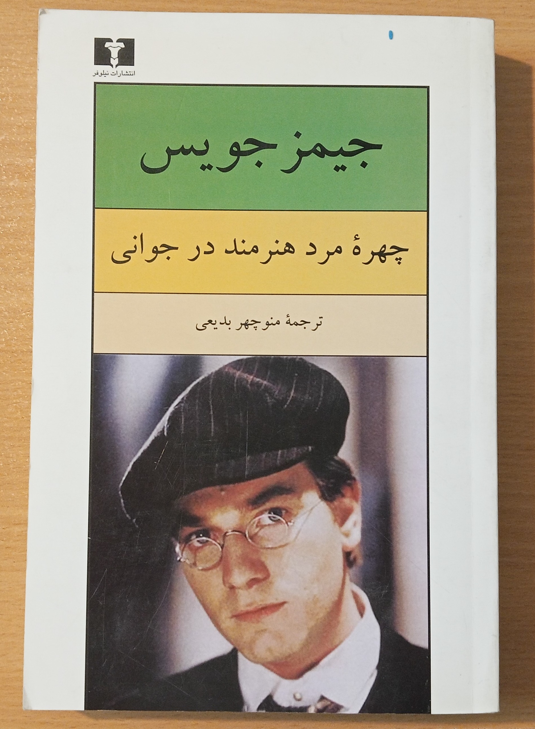 چهره مرد هنرمند در جوانی
