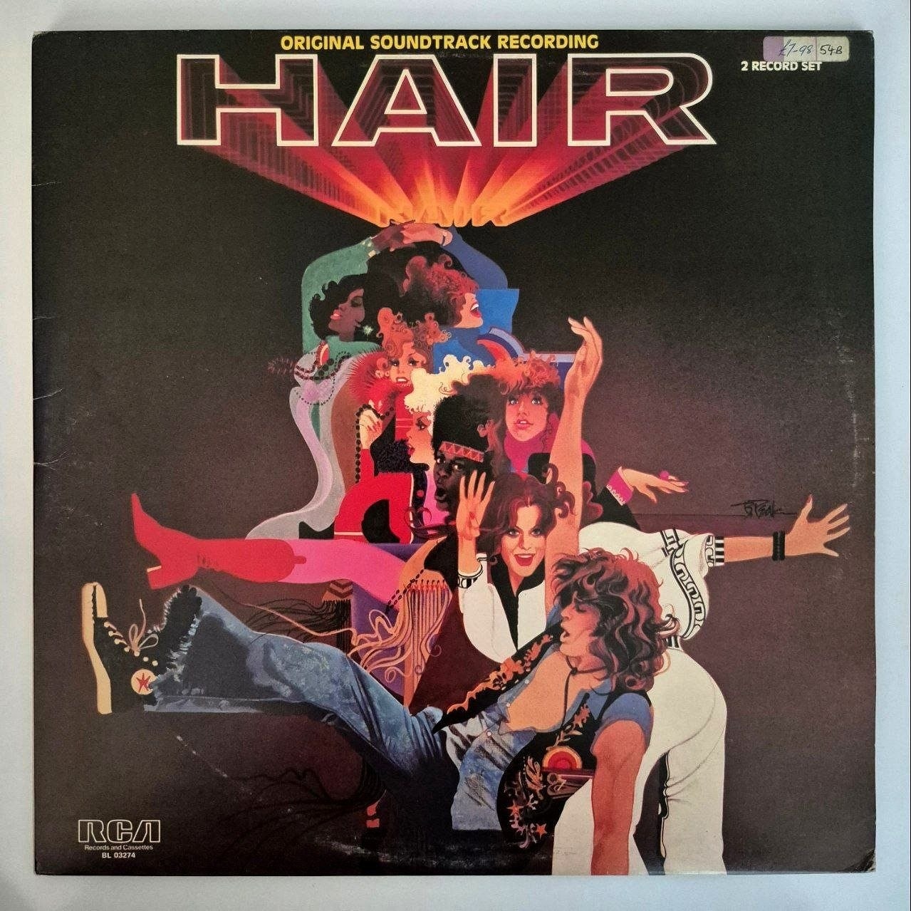صفحه گرام دبل اهنگهای فیلم hair