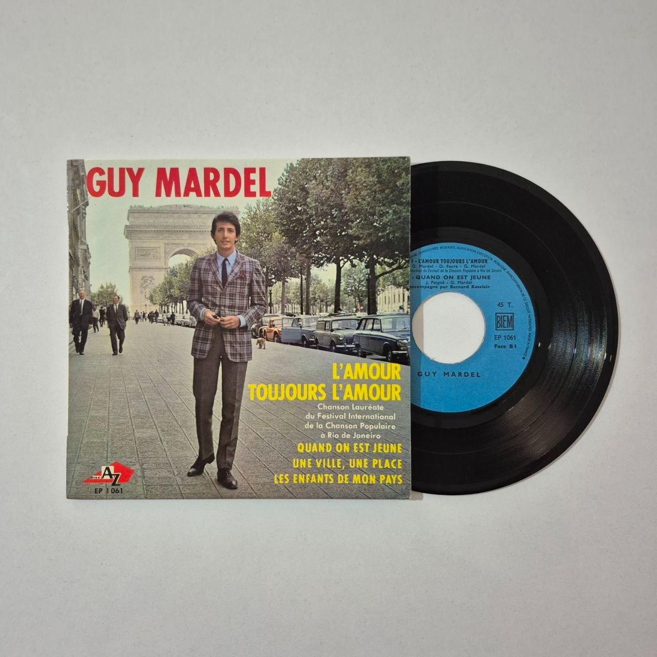 صفحه گرام 45 دور Guy Mardel