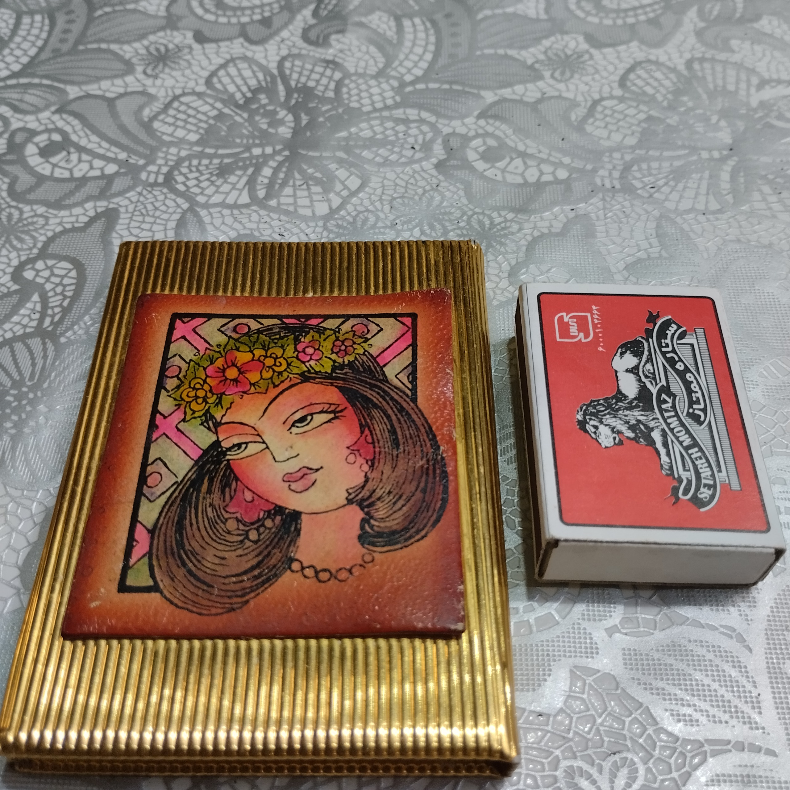 دفترچه استثنایی تلفن جیبی آیینه دار.میناتور دار