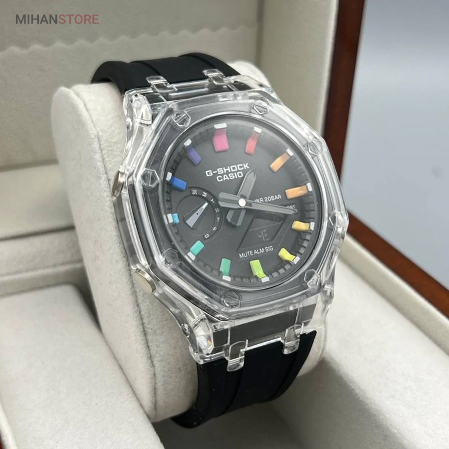 ساعت مچی ضدآب کاسیو جی شاک GA2100