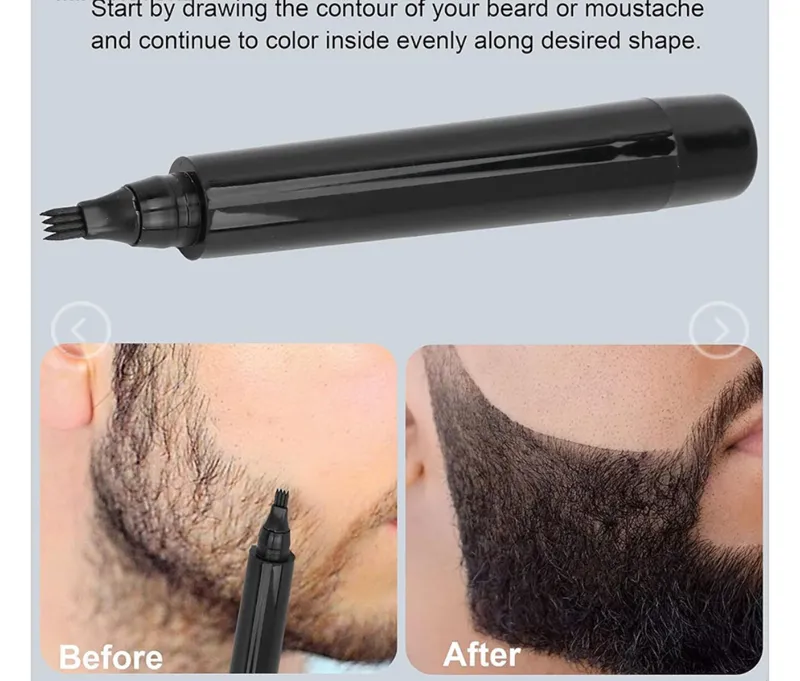 قلم هاشور حرفه ای ریش، مو و ابرو BEARD PEN