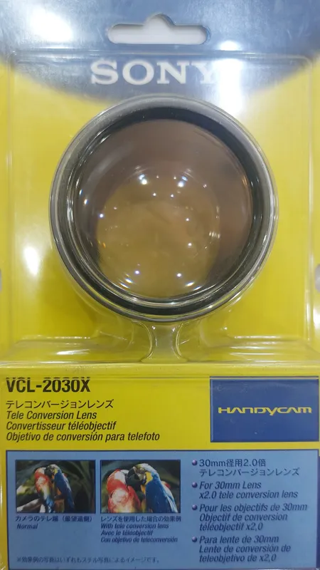لنز سونی اصل ژاپن مدل VCL2030X