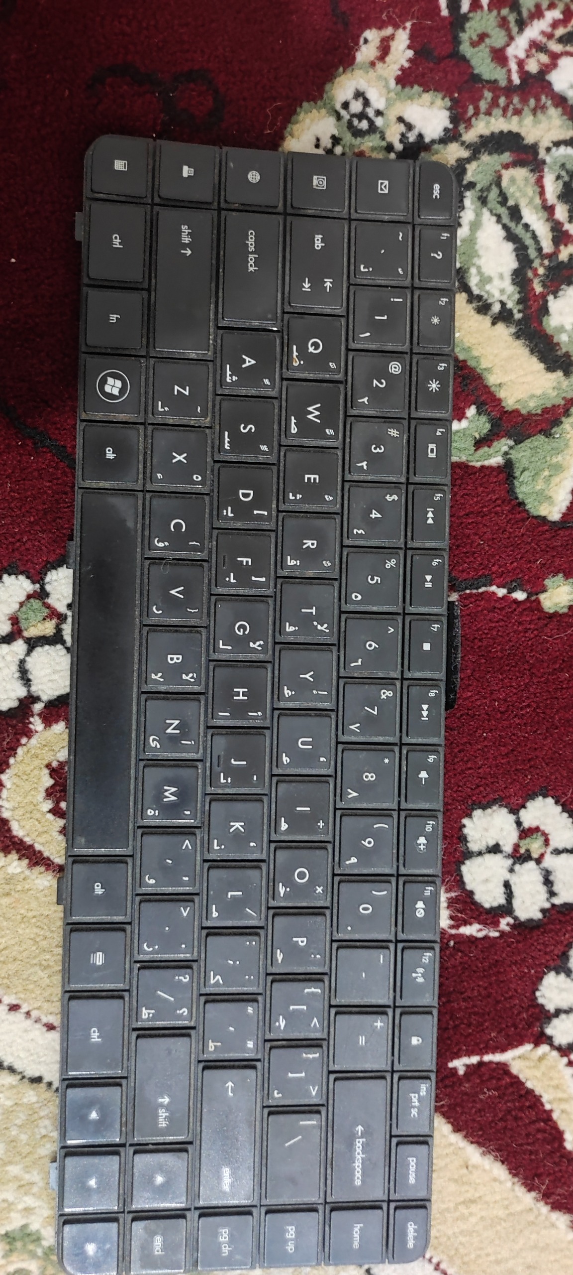 کیلورد لپ تاپ اچ پی