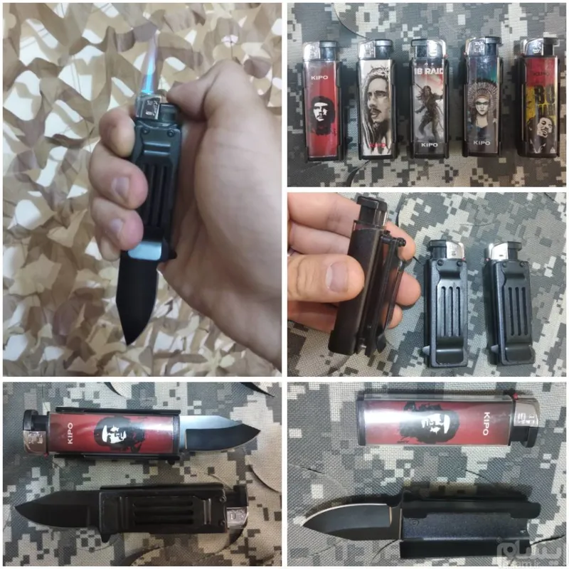 چاقو فندکی