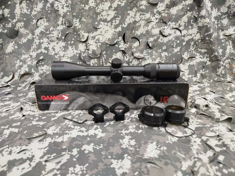 دوربین تفنگ گامو حک اصلی 3-9-40 چراغدار