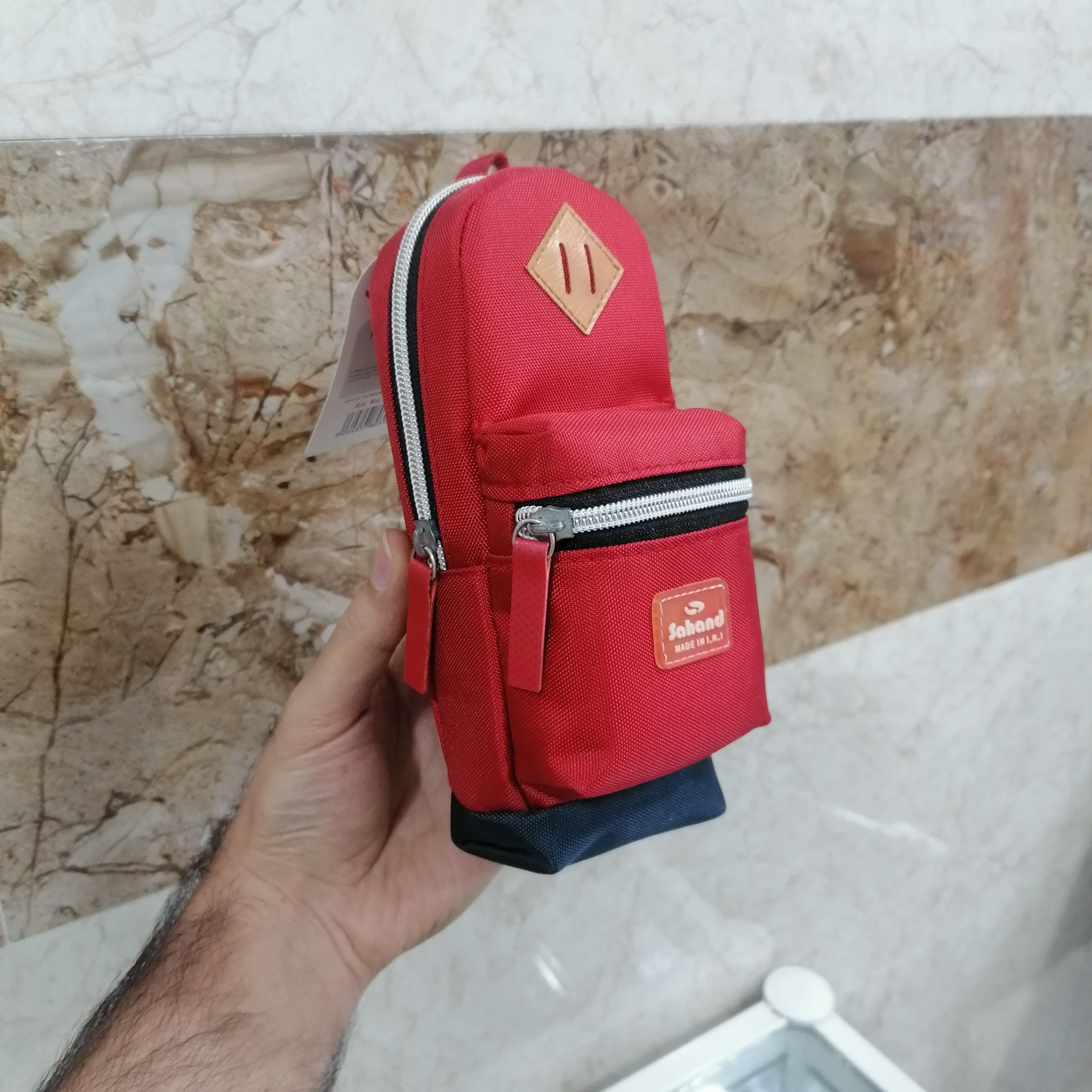 جامدادی برزنتی زیپ فلزی کیفیت بالا