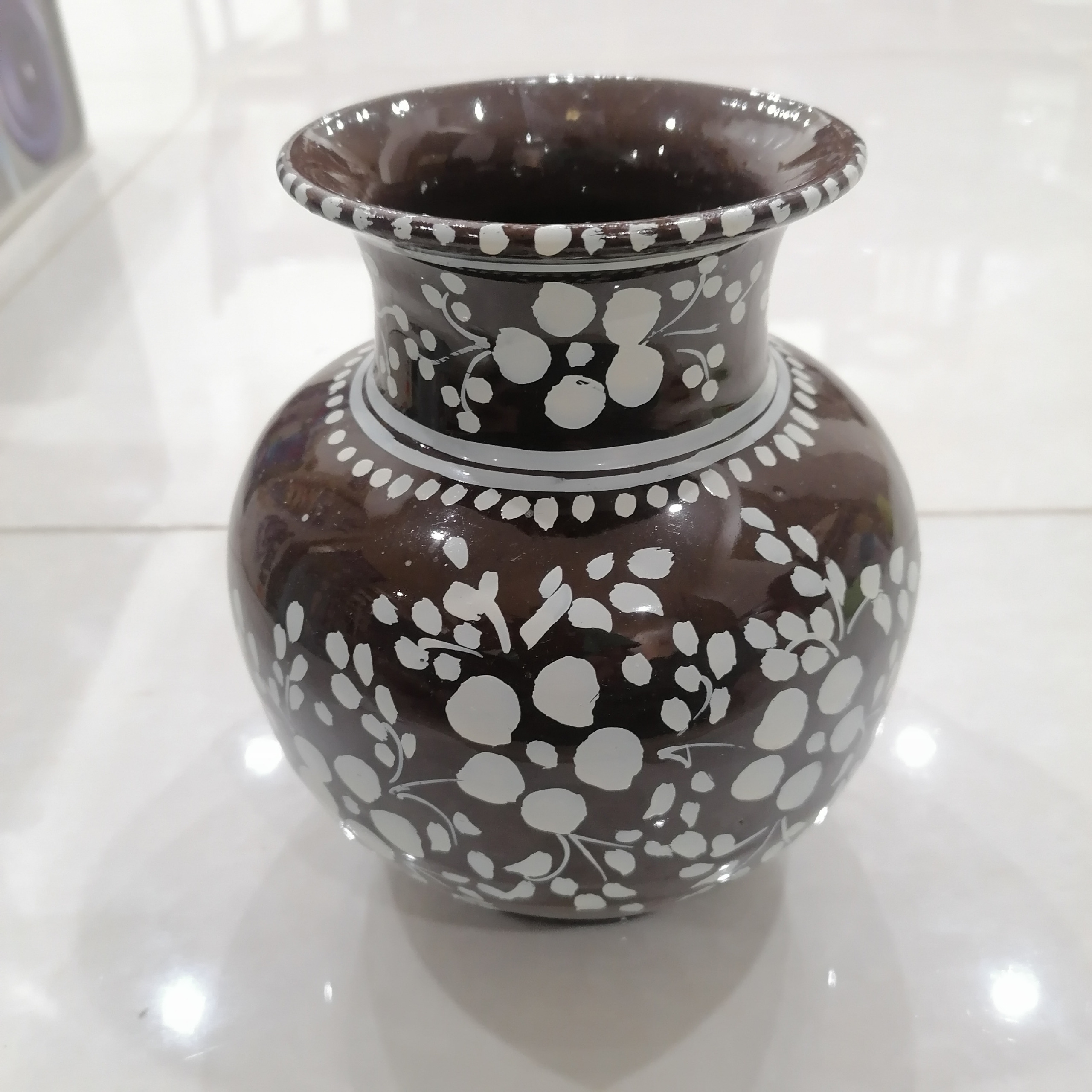 گلدان قدیمی بسیار زیبا (توضیح)