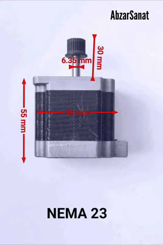 استپ موتور نما 23