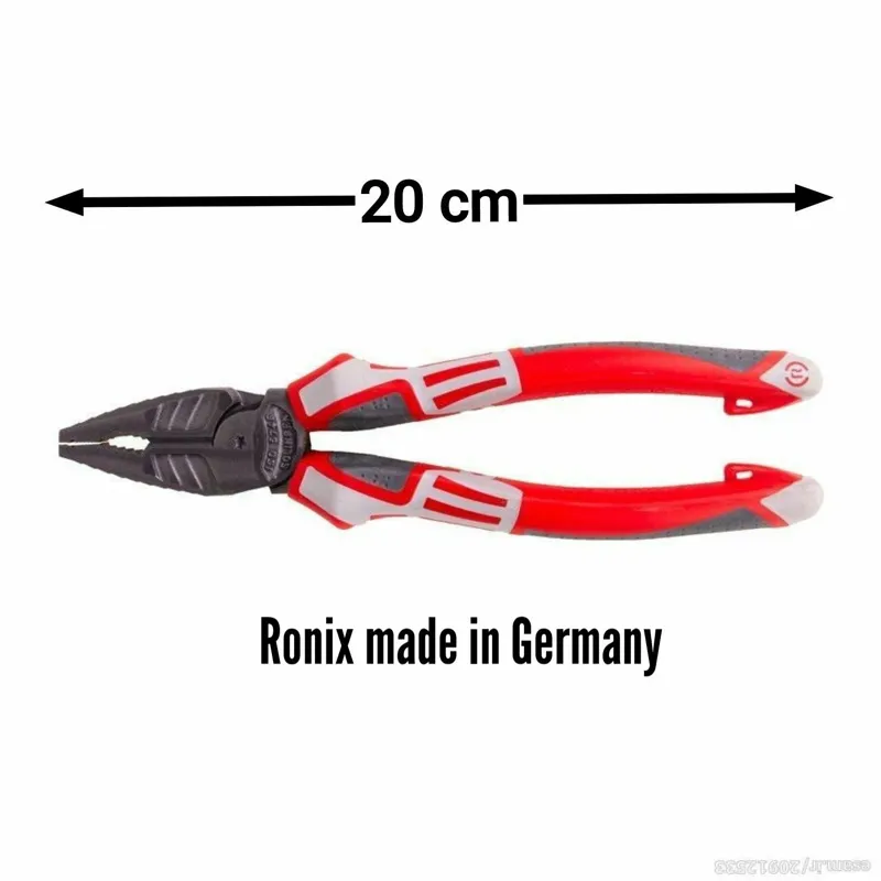 انبردست 200mmآلمانی رونیکس زولینگن NWS