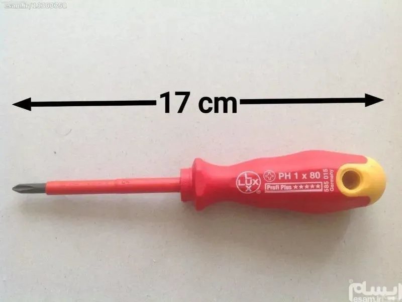  پیچ گوشتی چهار سو ph1 عایق لاکس آلمان