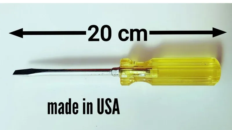 پیچ گوشتی دو سو آمریکایی