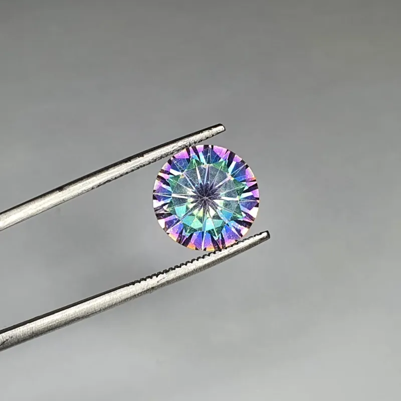 توپاز هفت رنگ خاص رنگین کمانی بسیار زیبا