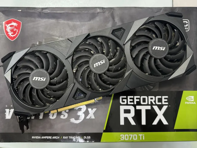 新品未開封 RTX3070Ti 人気のMSI Amazon | MSI GeForce RTX 3070 Ti VENTUS 3X 8G OC ゲーミング