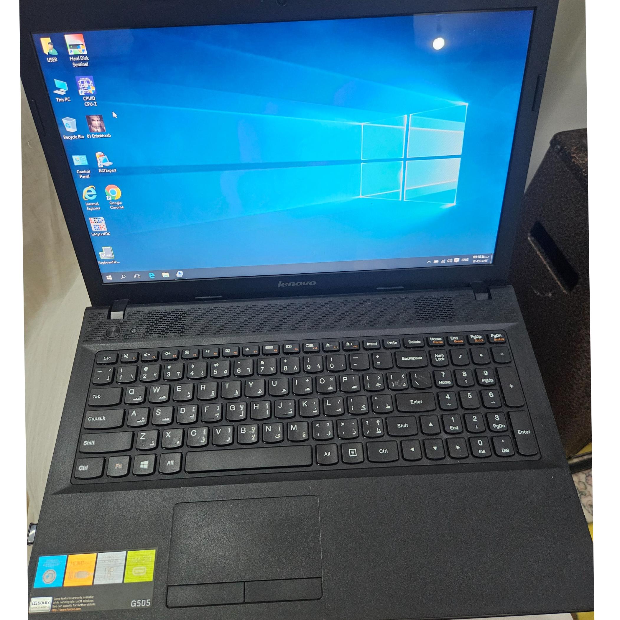 لنوو G505 با شارژر اصلی خوش قیمت