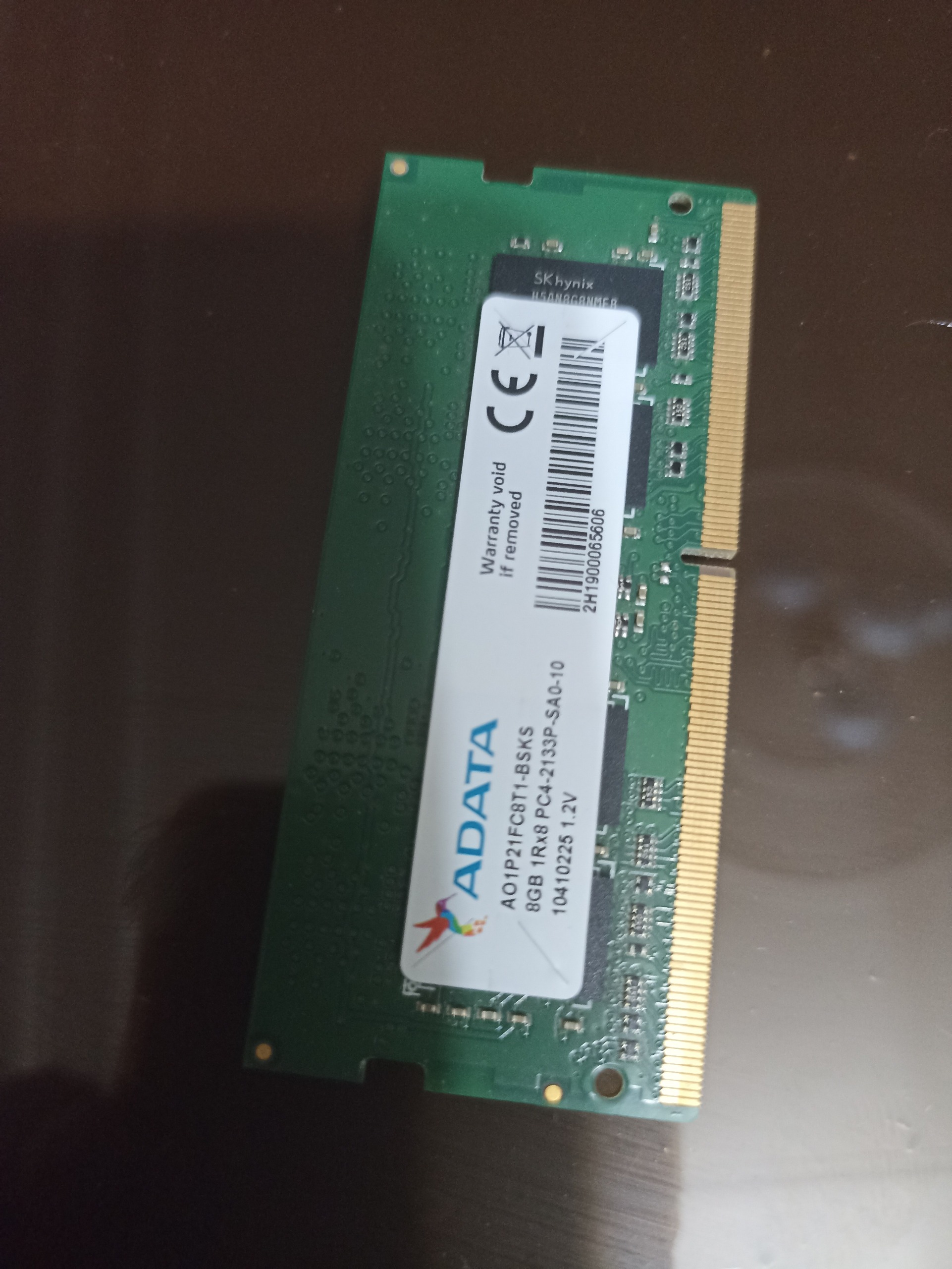 Ram 8g ddr4 Adata لپ تاپ