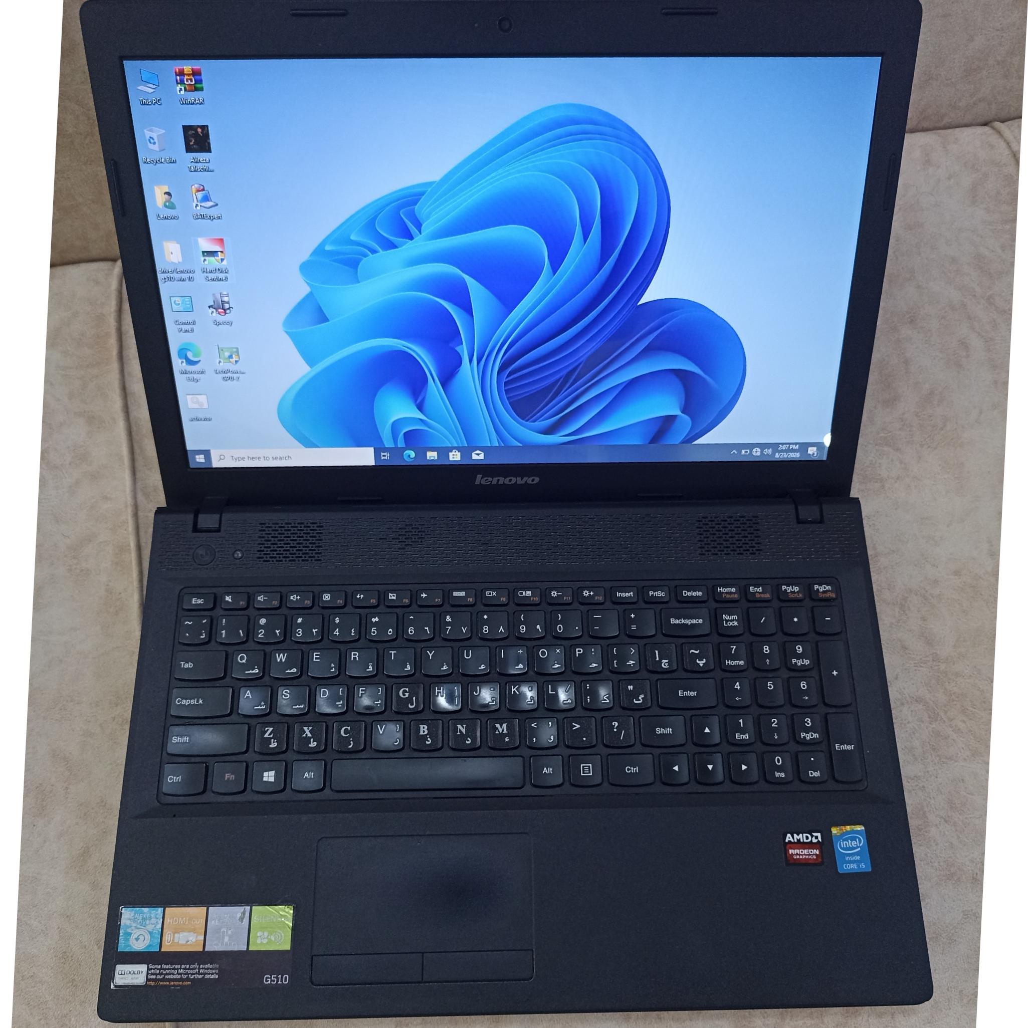 Lenovo G510گرافیک مجزا