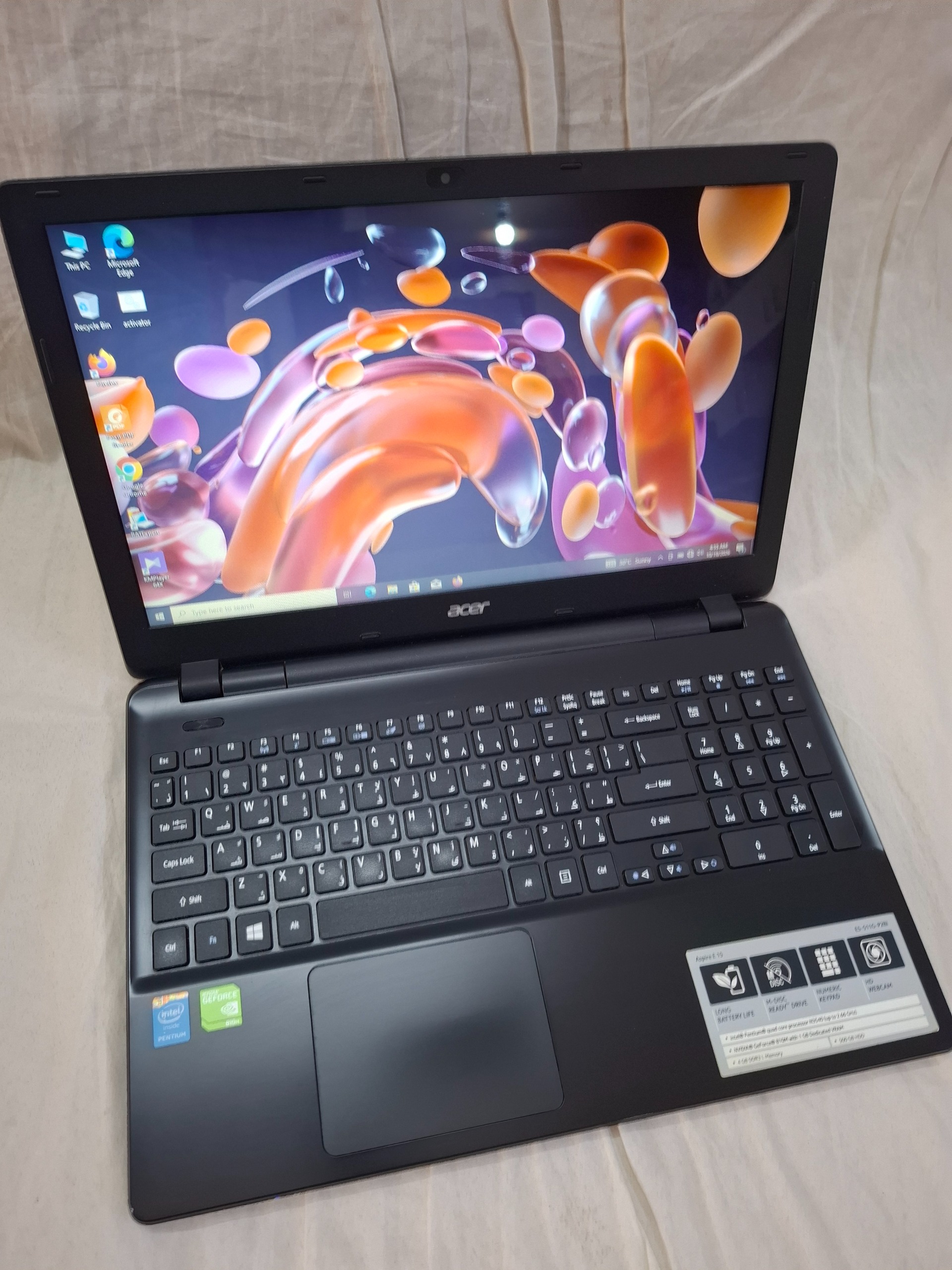 Acer Aspire E15 گرافیک Nvidia Geforce