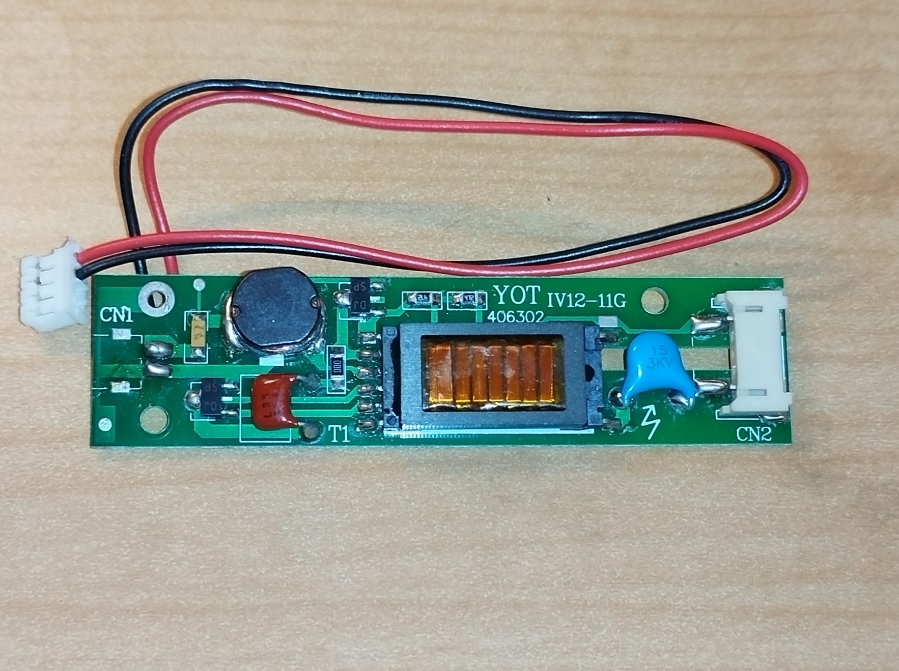 برد درایور نور پس زمینه lcd