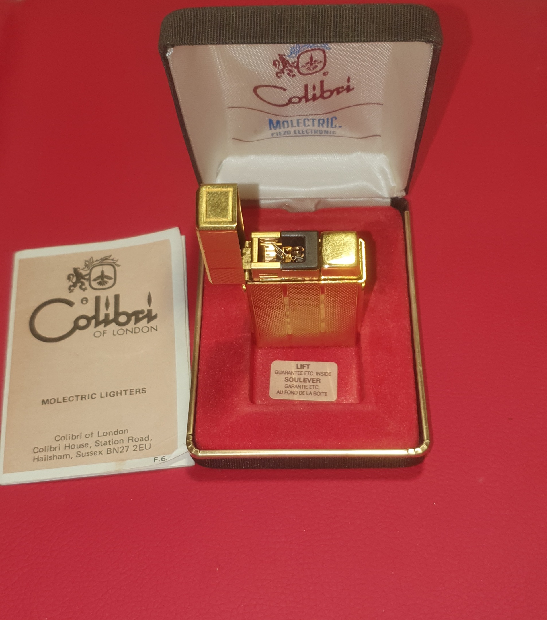فندک کولیبری مولکتریک colibri molectrec