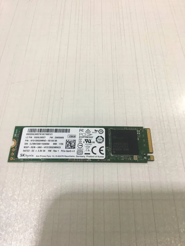 هارد ssd 128G m.2 2280 مدل Hynix
