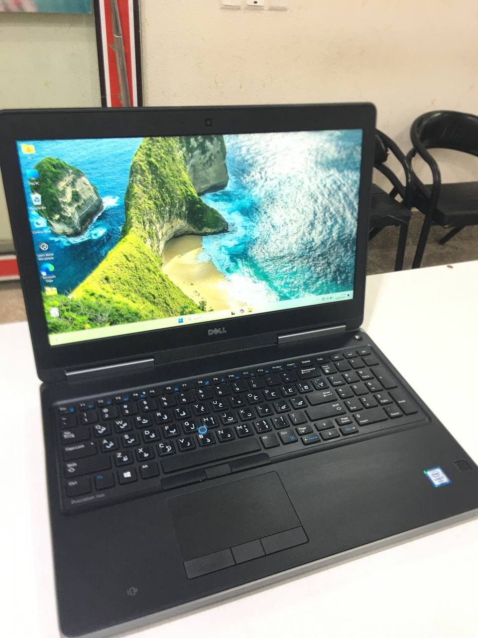 لپ تاپdell precision 7520