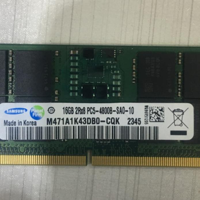 رم لپ تاپ DDR5-4800B سامسونگ 16 گیگ