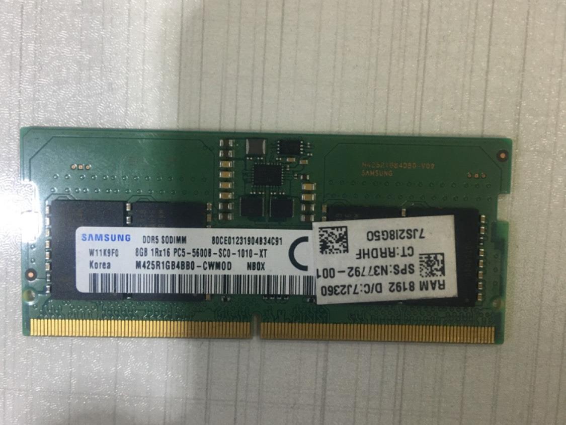 رم لپ تاپ DDR5 5600B سامسونگ 8GB
