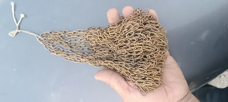 زنجیر عزاداری برنجی