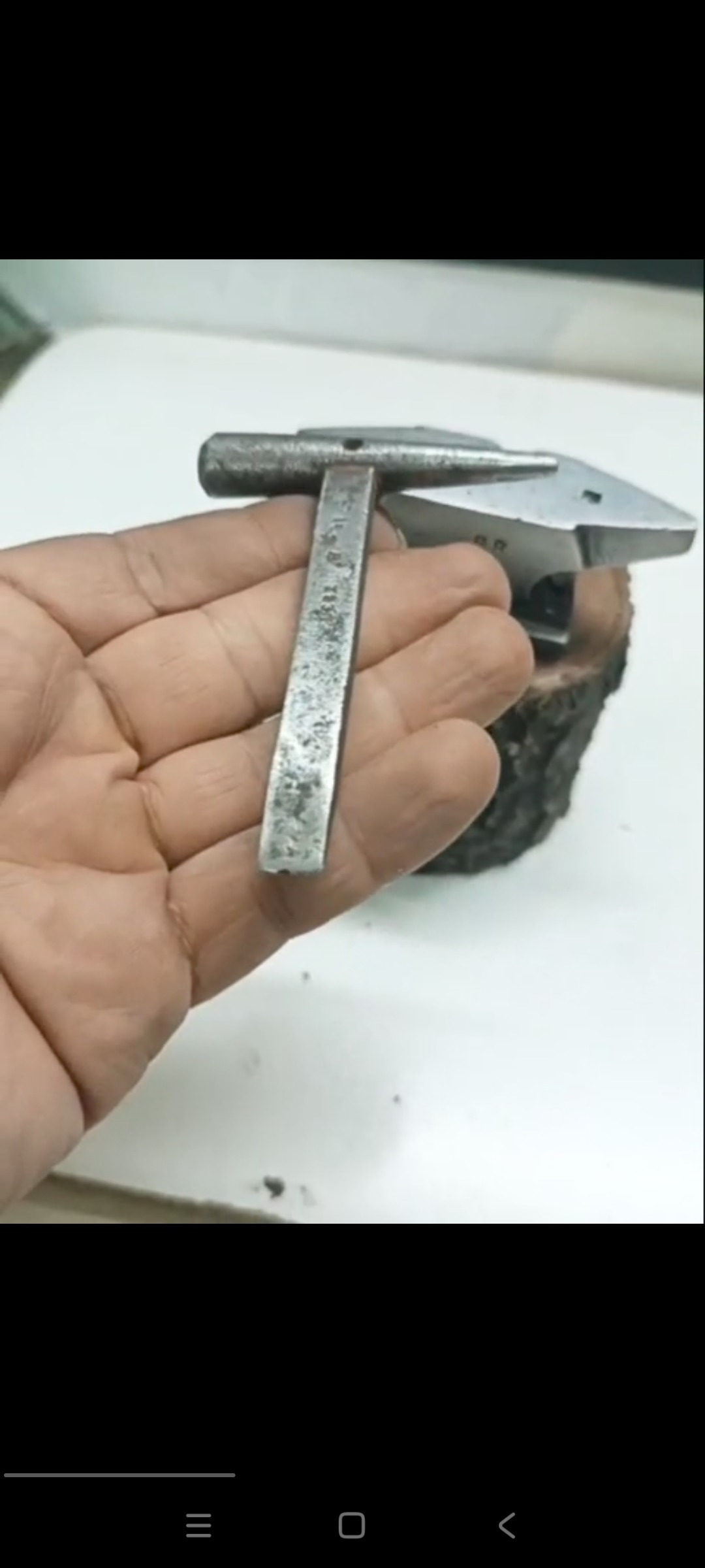 سندان زرگری سمبه  قدیمی