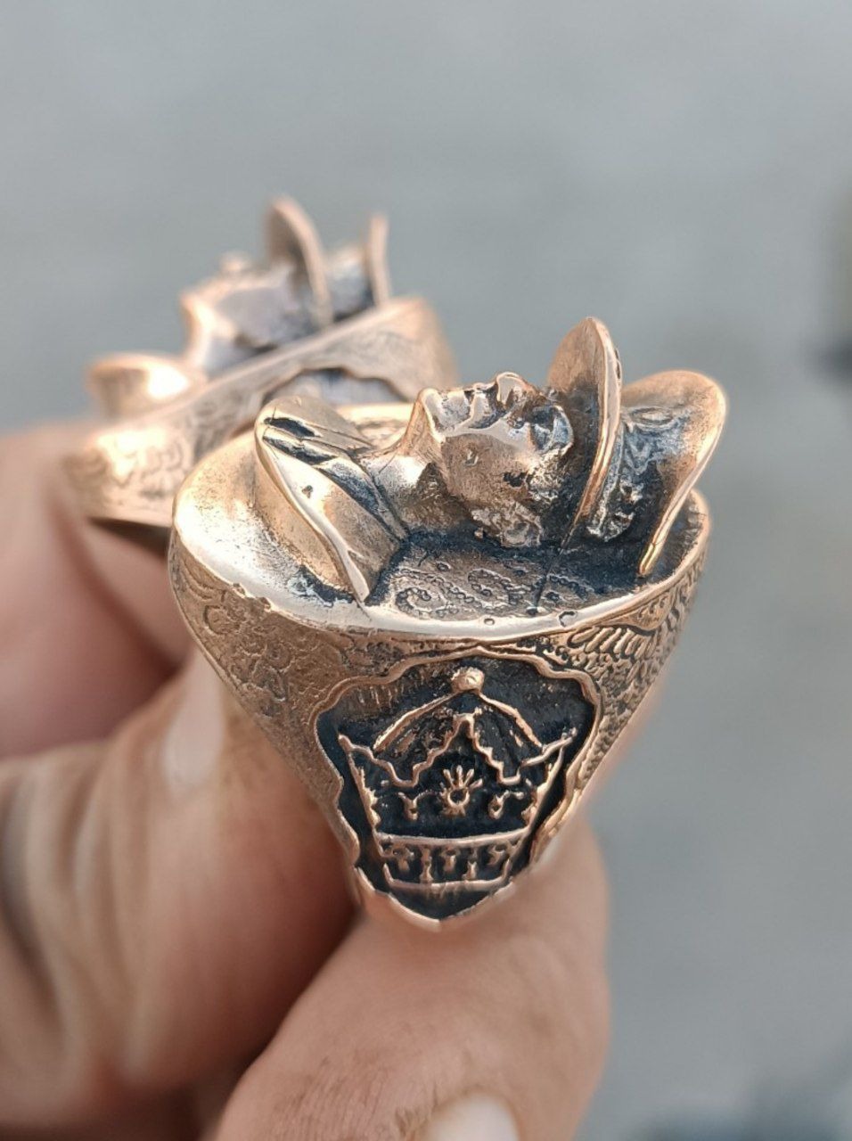 انگشتر شمایل پهلوی