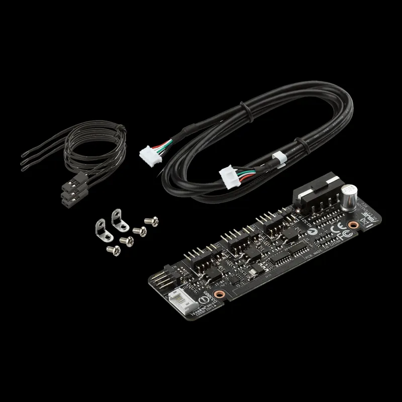 کارت asus fan extention با براکت و دو عدد سنسور