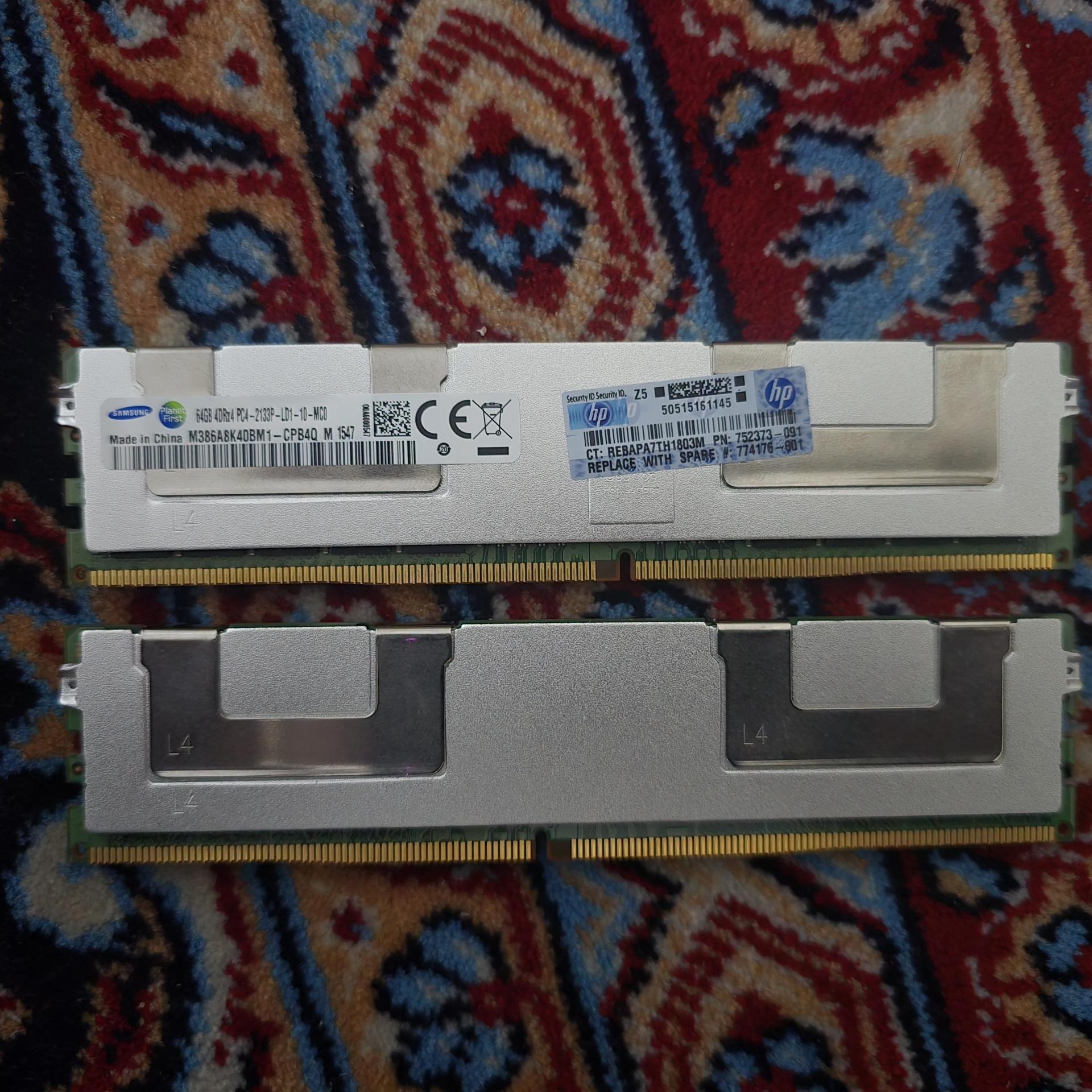 رم سرور HPE سامسونگ 64 گیگ PC4-2133P