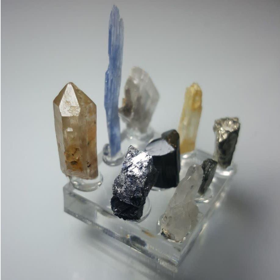 مجموعه 9 عددی انواع کانی (Mineral pack)
