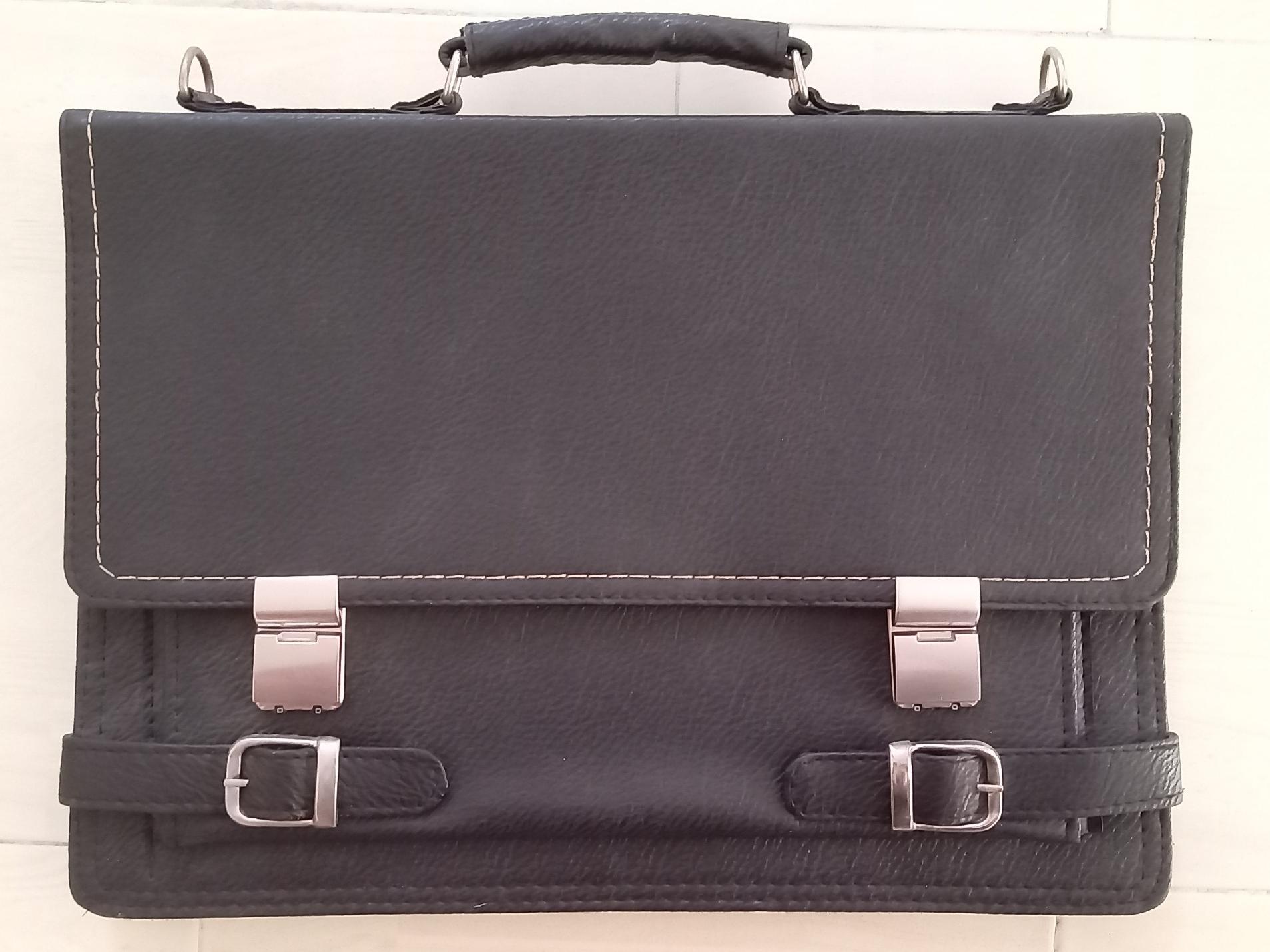 کیف اداری چرم مشکی