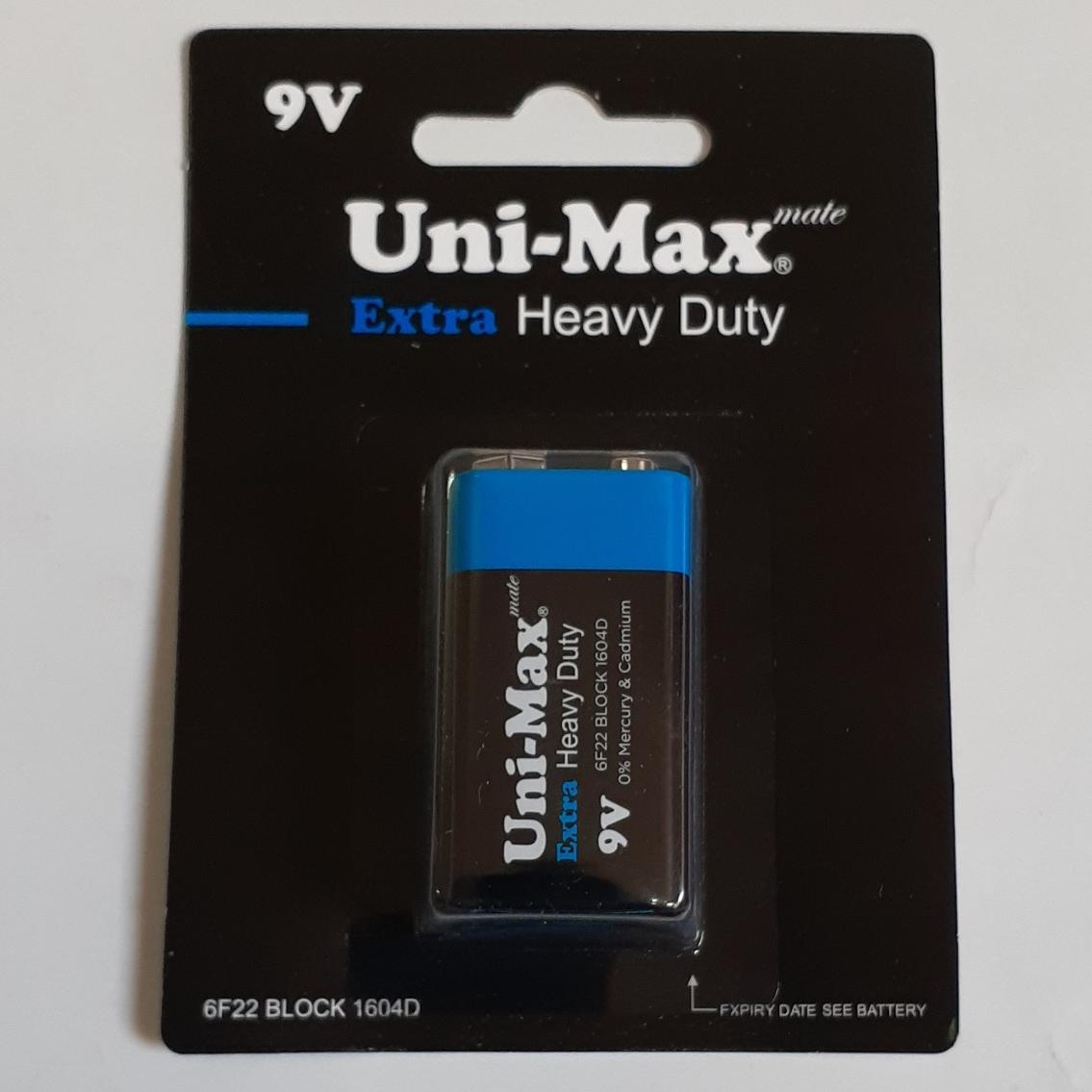 فروش 11 عدد باتری کتابی Uni-max