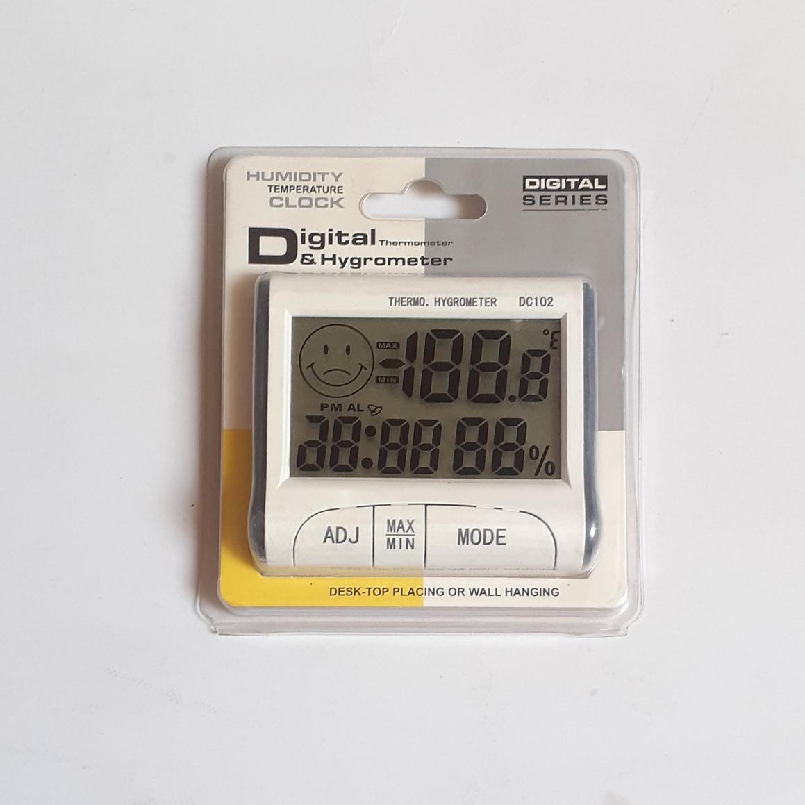 دماسنج و رطوبت سنج دیجیتالی DC102