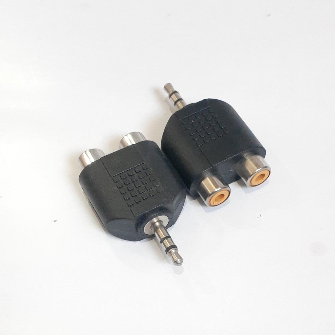 تبدیل دو مادگی AV به نری 3.5 (فروش 2عددی)