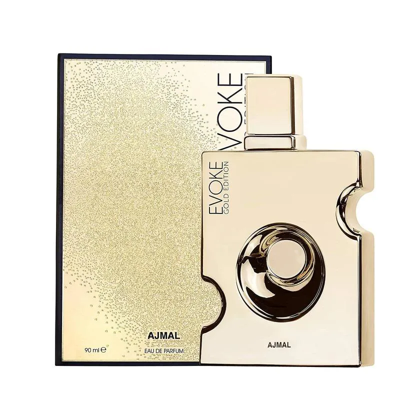 ادو پرفیوم مردانه اجمل مدل Evoke Gold حجم 90 میل