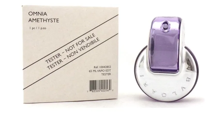 تستر ادکلن بولگاری امنیا آمیتیس Omnia Amethyste