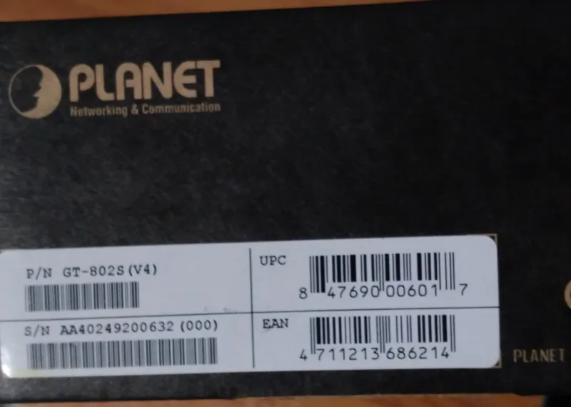 مدیا کانورتر فیبر PLANET GT-802S (V4)