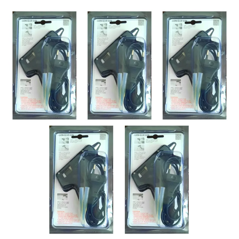 تفنگ حرارتی (بسته 5 عددی) 20 وات lion ac-280 عمده